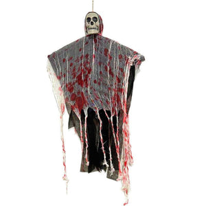 Halloween Decoration Blood-dyed Luminous Skull Hanging Ghost Outdoor Ornaments - Dazzling Beauty Solution