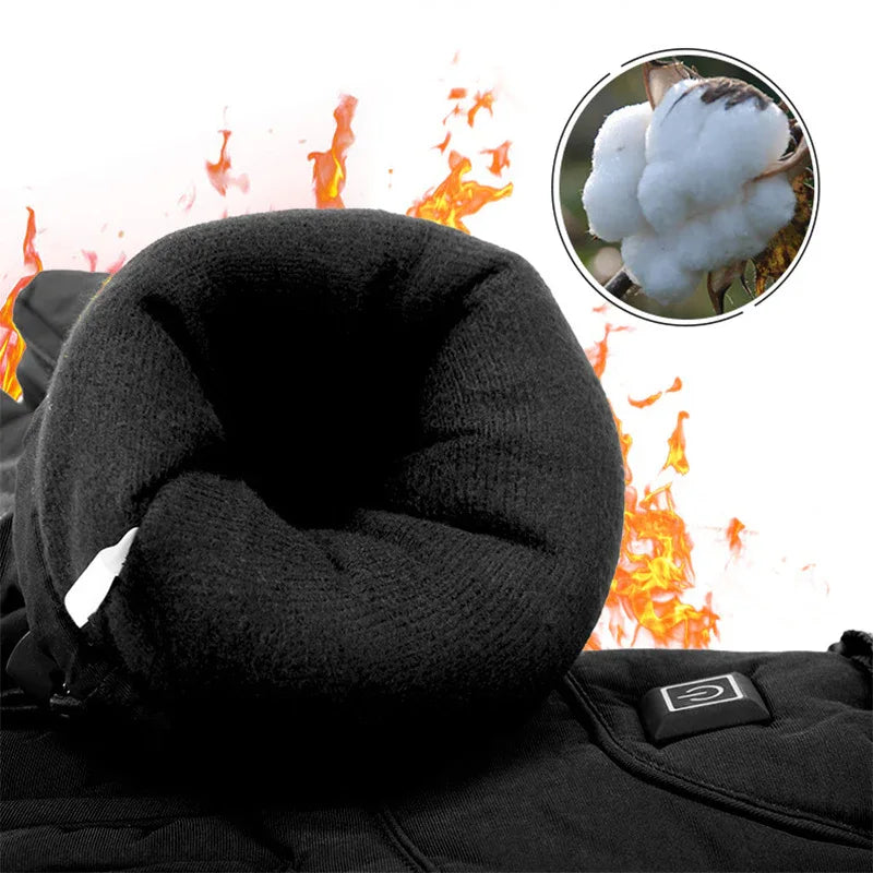 Winter Electric Heated Gloves Motorcycle Touch Screen Gloves - Dazzling Beauty Solution