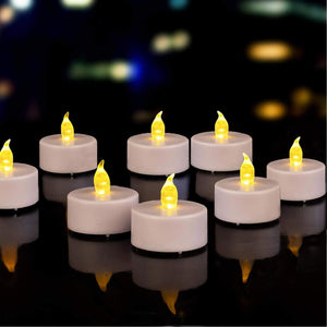 150PACK Flameless LED Tea Lights, Warm Yellow, 200 Hours Battery-Powered, Ideal for Party, Wedding, Birthday, Home Decoration