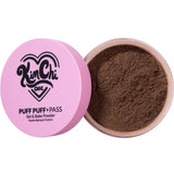 Kimchi Chic Puff Puff Pass Set & Bake Powder with Rice Powder & Vitamin-E, Lightweight & Translucent Makeup, Cosmetic Setting Powder