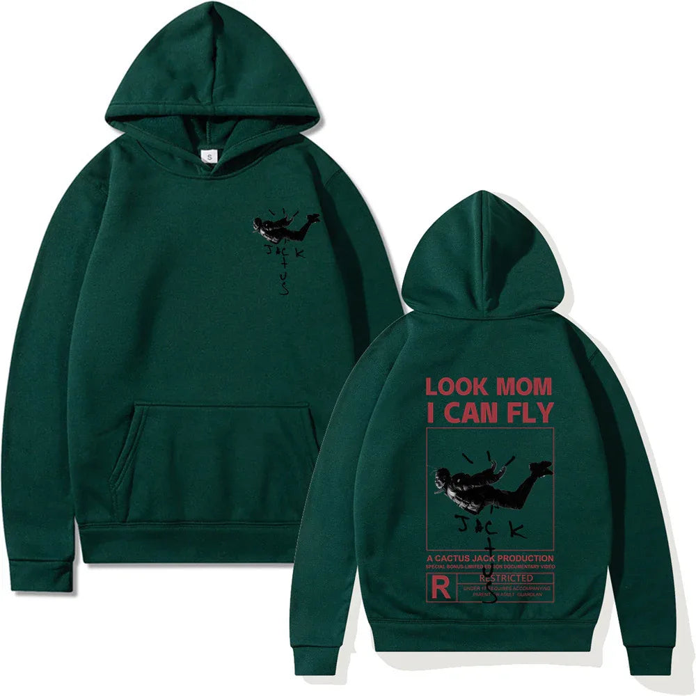 Men’s High Street Loose Print Sweatshirt - Dazzling Beauty Solution