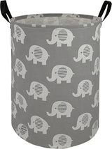 Kids Hamper Storage Bins Organizer Toy Box Laundry Basket Large Canvas Collapsible Chest for Home/Dorm/Kitchen/Pet/Office/Closet/Shelf/Gift Baskets