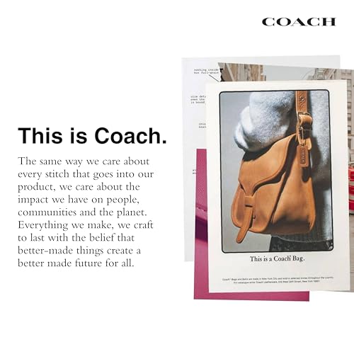 COACH Cargo Tote 26 - Sustainable Canvas Crossbody Bag