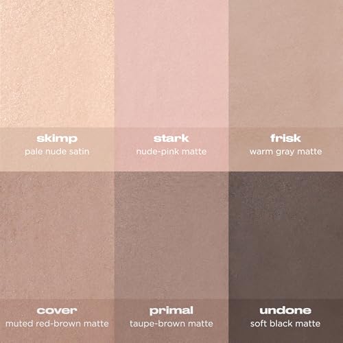 URBAN DECAY Naked2 Basics Matte Eyeshadow Palette - 6 Cool Neutral Shadows