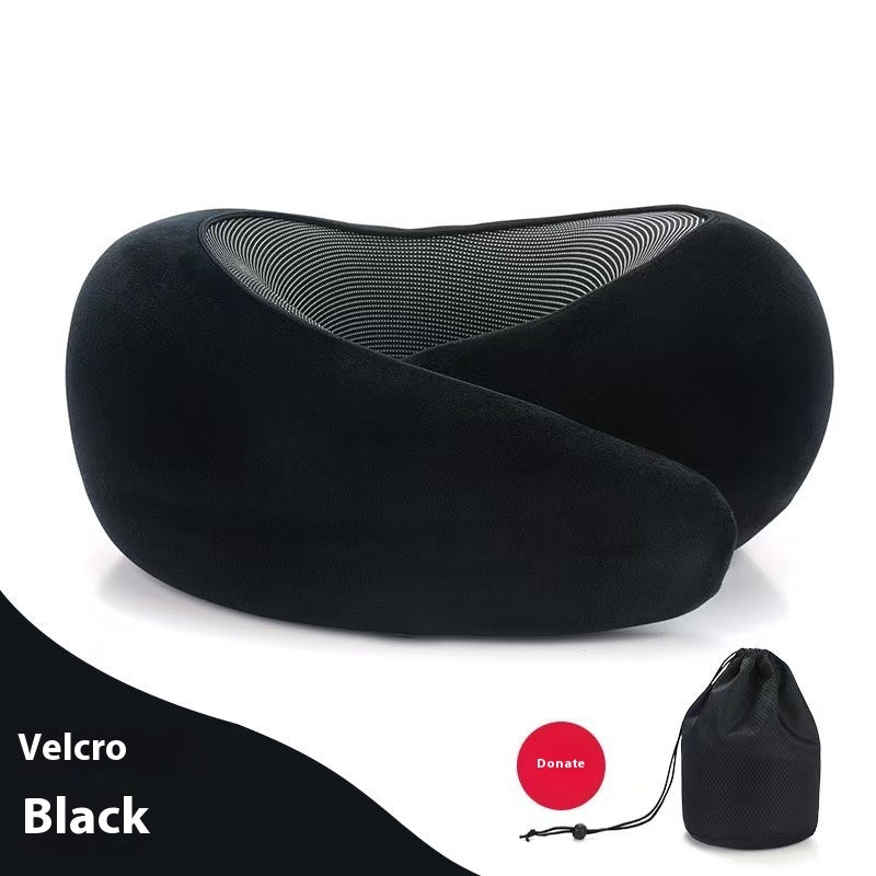 Snail U-Shaped Memory Foam Travel Pillow – 360° Neck Support - Dazzling Beauty Solution