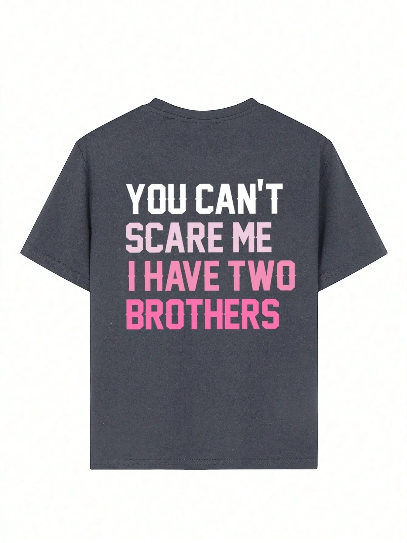 Tween Girl Casual Funny Print Crew Neck Short Sleeve T-Shirt Top, Summer - Dazzling Beauty Solution
