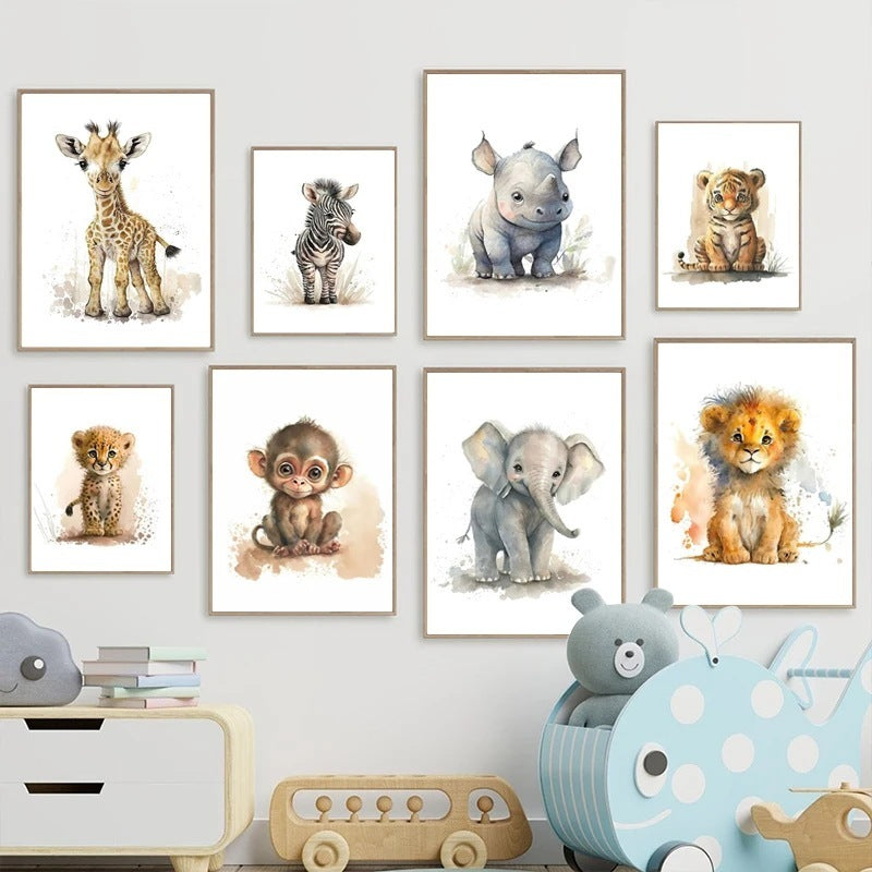 Cute Bedroom Wall Art Hanging Painting - Dazzling Beauty Solution