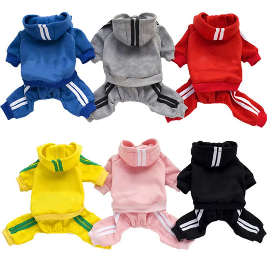 Spring Pet Dog Clothes Overalls Pet Jumpsuit Puppy Cat Clothing for Dog Coat Thick Pets Dogs Clothing Chihuahua York