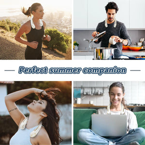 Turbine Neck Fan - Ideal for the Outdoors in Summer