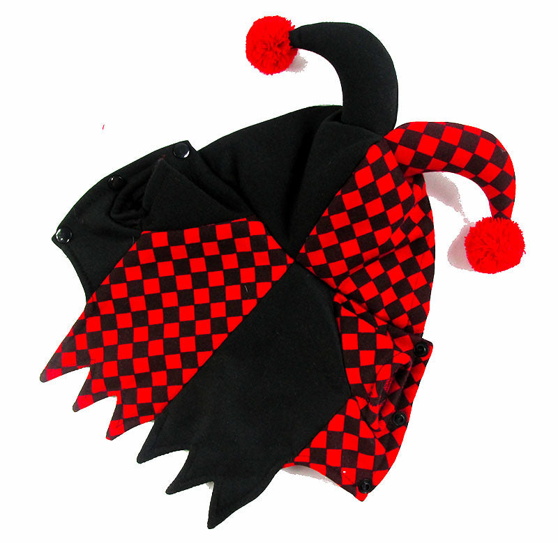 Halloween Funny Clown Pet Dog Cat Costume - Dazzling Beauty Solution