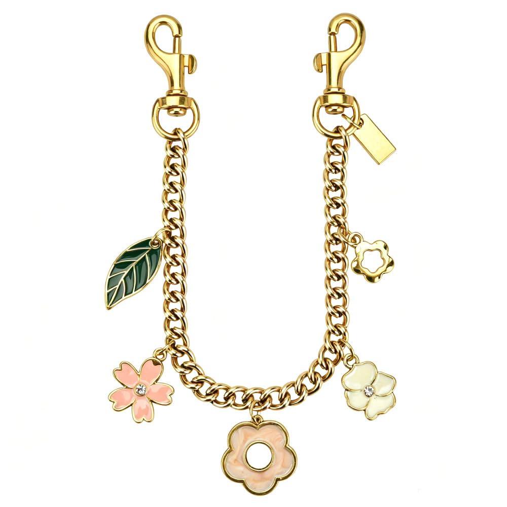 Gold Purse Chain Bag Charm for Women