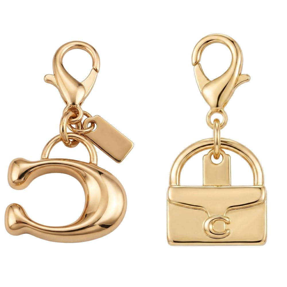 Gold Purse Chain Bag Charm for Women