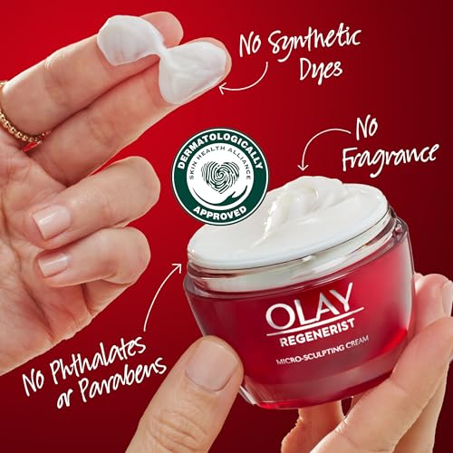 Olay Regenerist Micro-Sculpting Cream - Anti-Aging Face Moisturizer 3-Pack