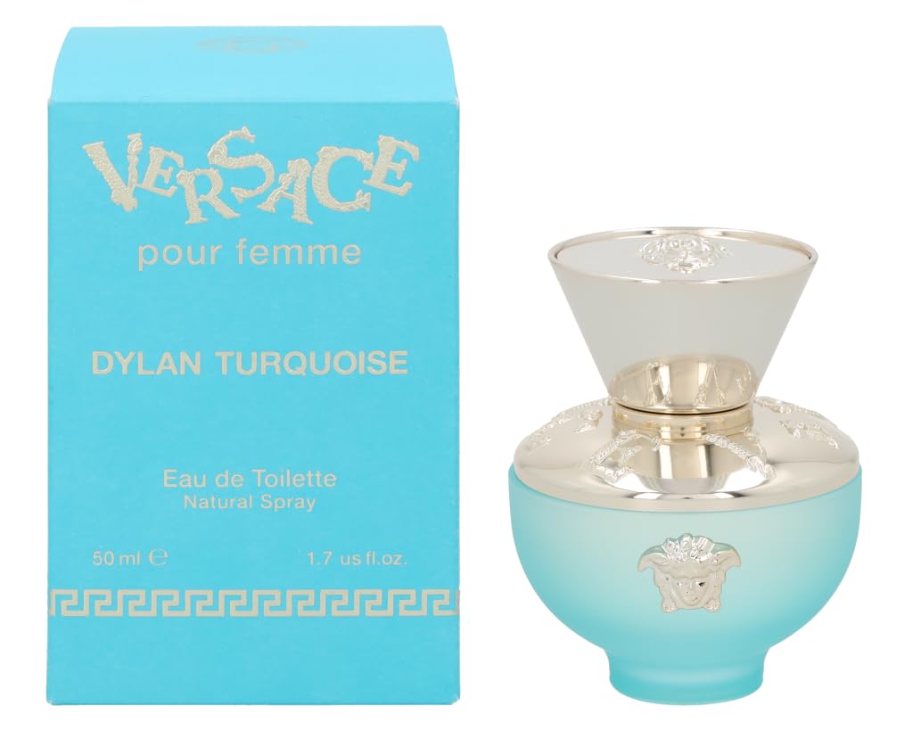Versace Dylan Turquoise Pour Femme Eau de Toilette | 3.4 oz | Women's Designer Fragrance