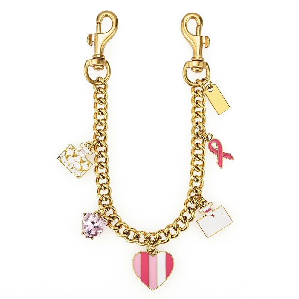 Gold Purse Chain Bag Charm for Women
