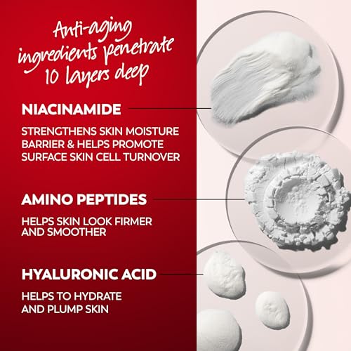 Olay Regenerist Micro-Sculpting Cream - Anti-Aging Face Moisturizer 3-Pack