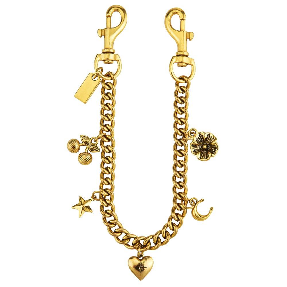 Gold Purse Chain Bag Charm for Women