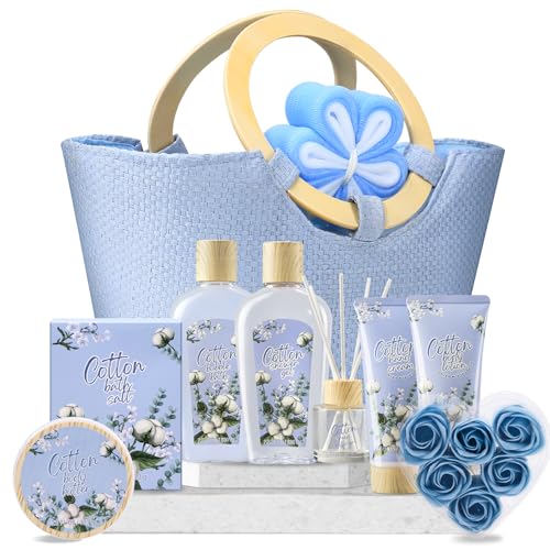 Spa Luxetique Bath Gift Set for Women – 10-Piece Home Spa Set (6 Scents)