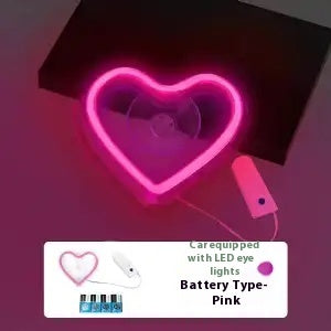 Car Love Light – LED Mood Lamp with Batteries (7 Colors) - Dazzling Beauty Solution