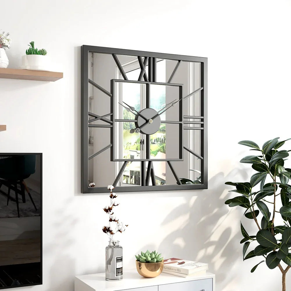 Fashion Simple Iron Art Wall Clock - Dazzling Beauty Solution