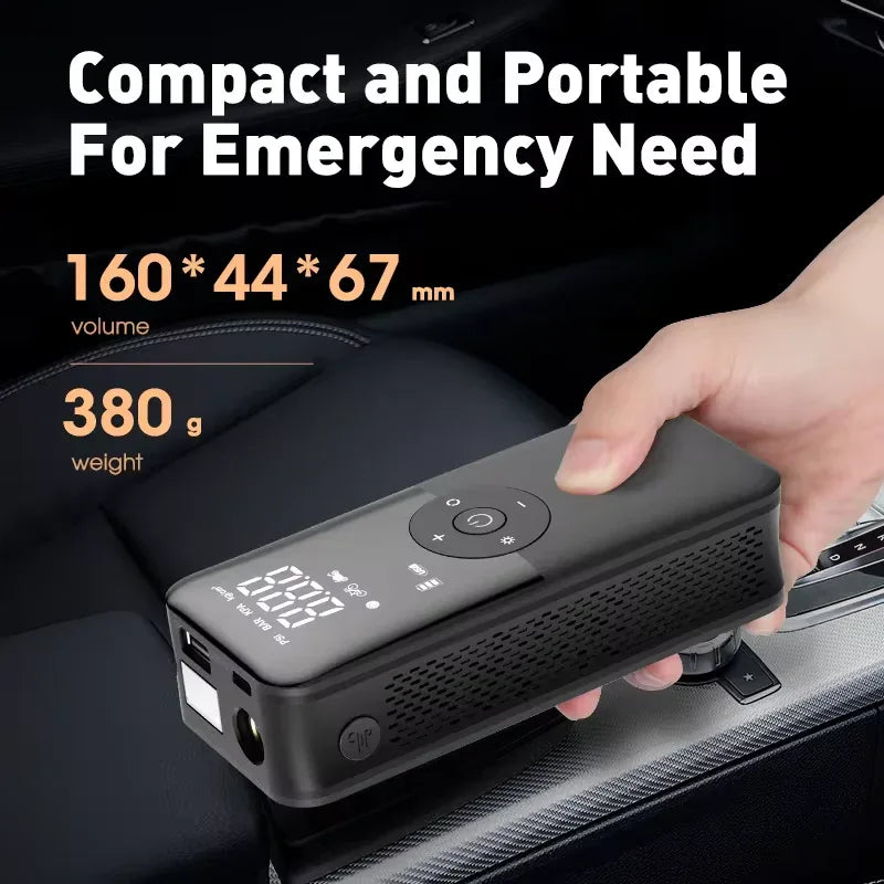 Rechargeable Air Pump Tire Inflator Portable Compressor Digital Cordless Car Tyre Inflator for Motocycle Bicycle Balls - Dazzling Beauty Solution