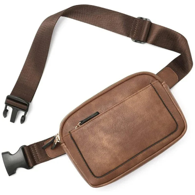 Fashion Chest Bag Artificial Leather Women's Pocket Bags - Dazzling Beauty Solution