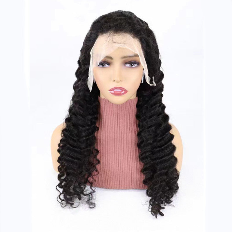 13x4 Hand-Tied Human Hair Lace Wig – Natural Look & Dyeable - Dazzling Beauty Solution