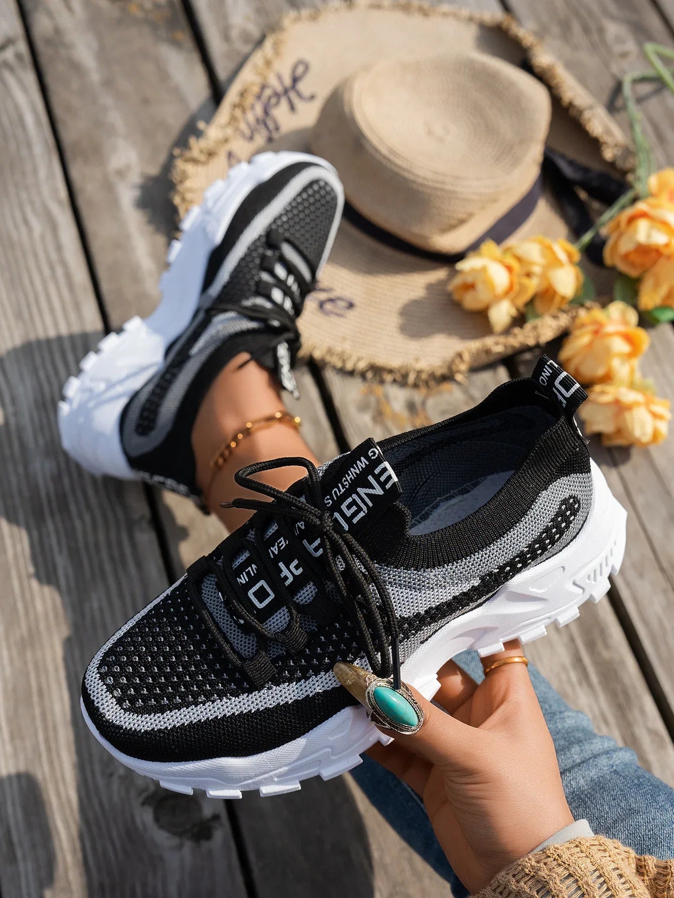 Women’s Breathable Mesh Sneakers for Walking and Running - Dazzling Beauty Solution