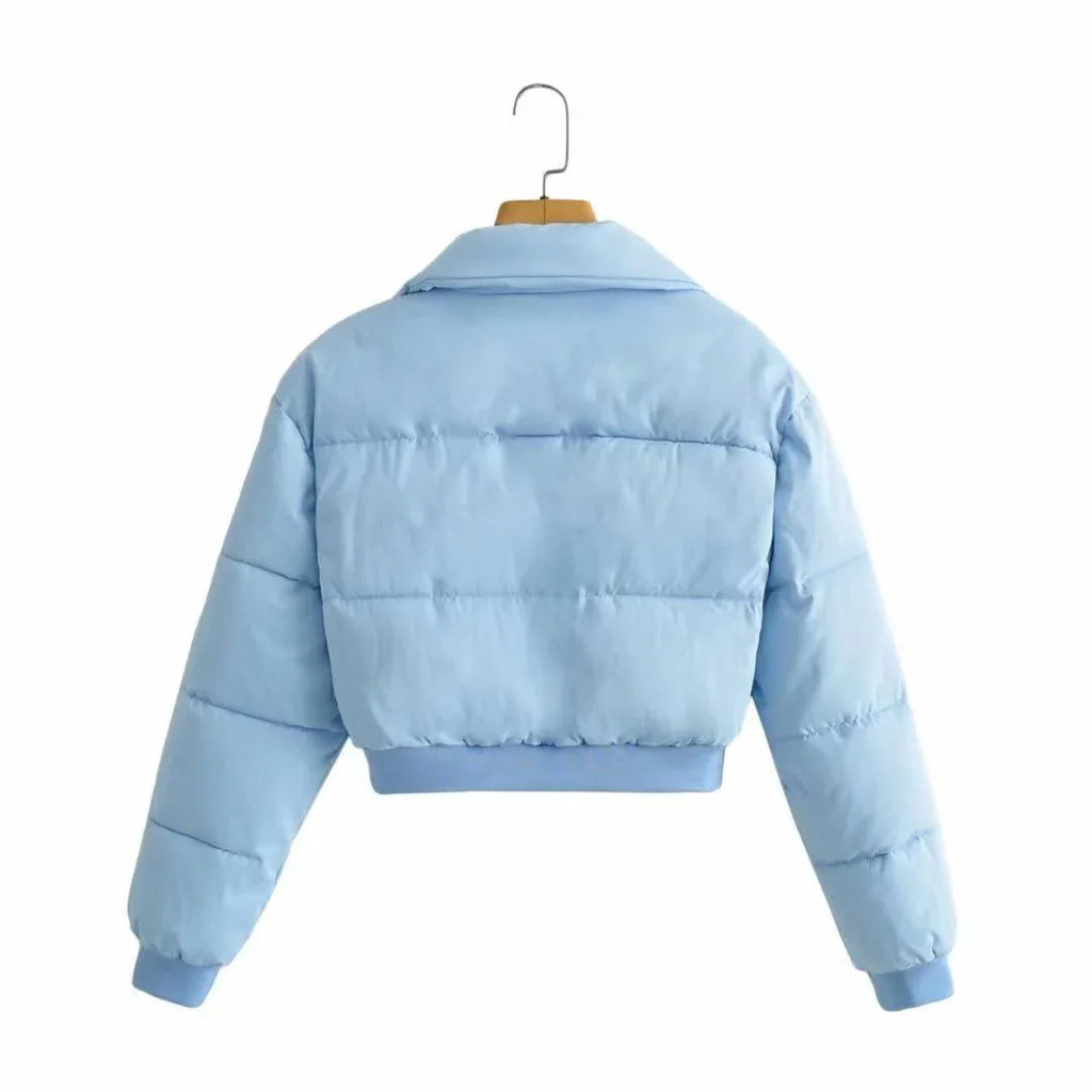 Loose Leisure Warm Polyester Jacket Women - Dazzling Beauty Solution