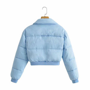 Loose Leisure Warm Polyester Jacket Women - Dazzling Beauty Solution