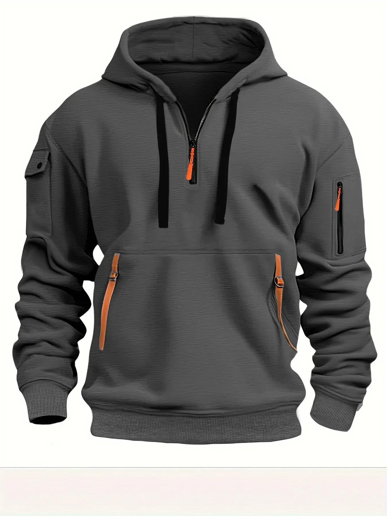 Unisex Dropped Shoulder Hooded Sweatshirt – Plus Size Loose Fit Pullover - Dazzling Beauty Solution