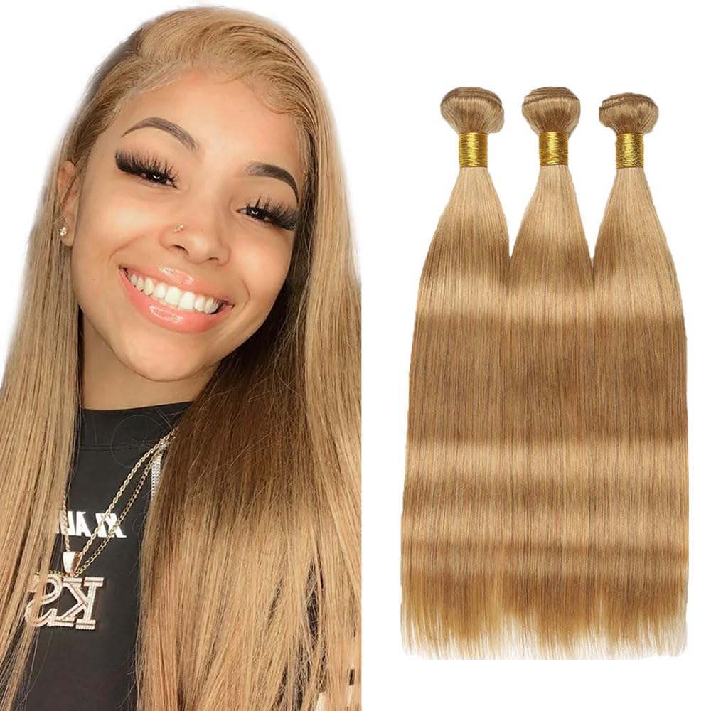 YOUNGHANN Brazilian P4/613 Body Wave Human Hair Bundles – Highlight Blonde Virgin Hair