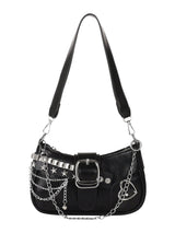 Verdusa Women's Y2K Star Mini Chain Hobo Bag | PU Leather Shoulder Purse | 21 Colors