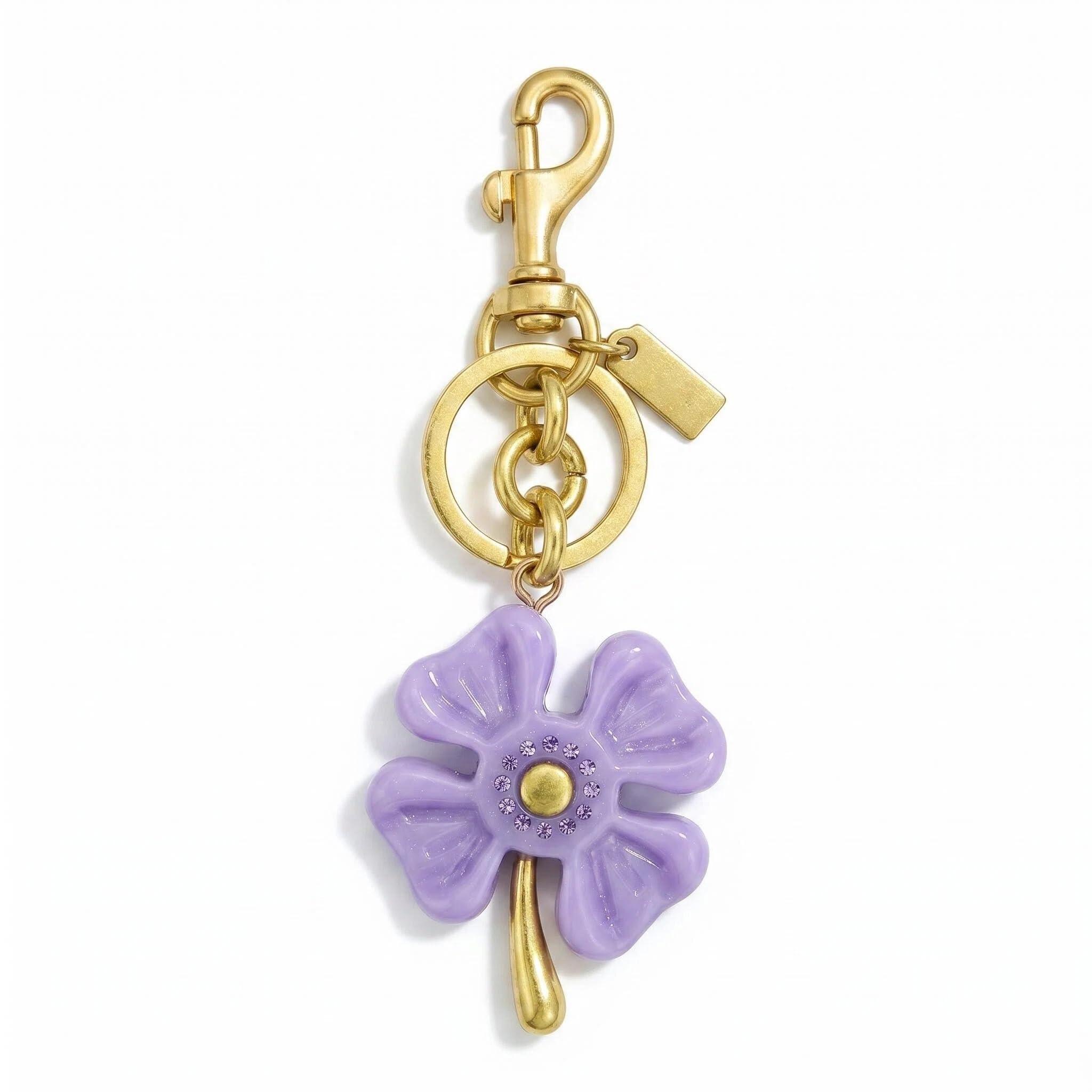 Gold Purse Chain Bag Charm for Women