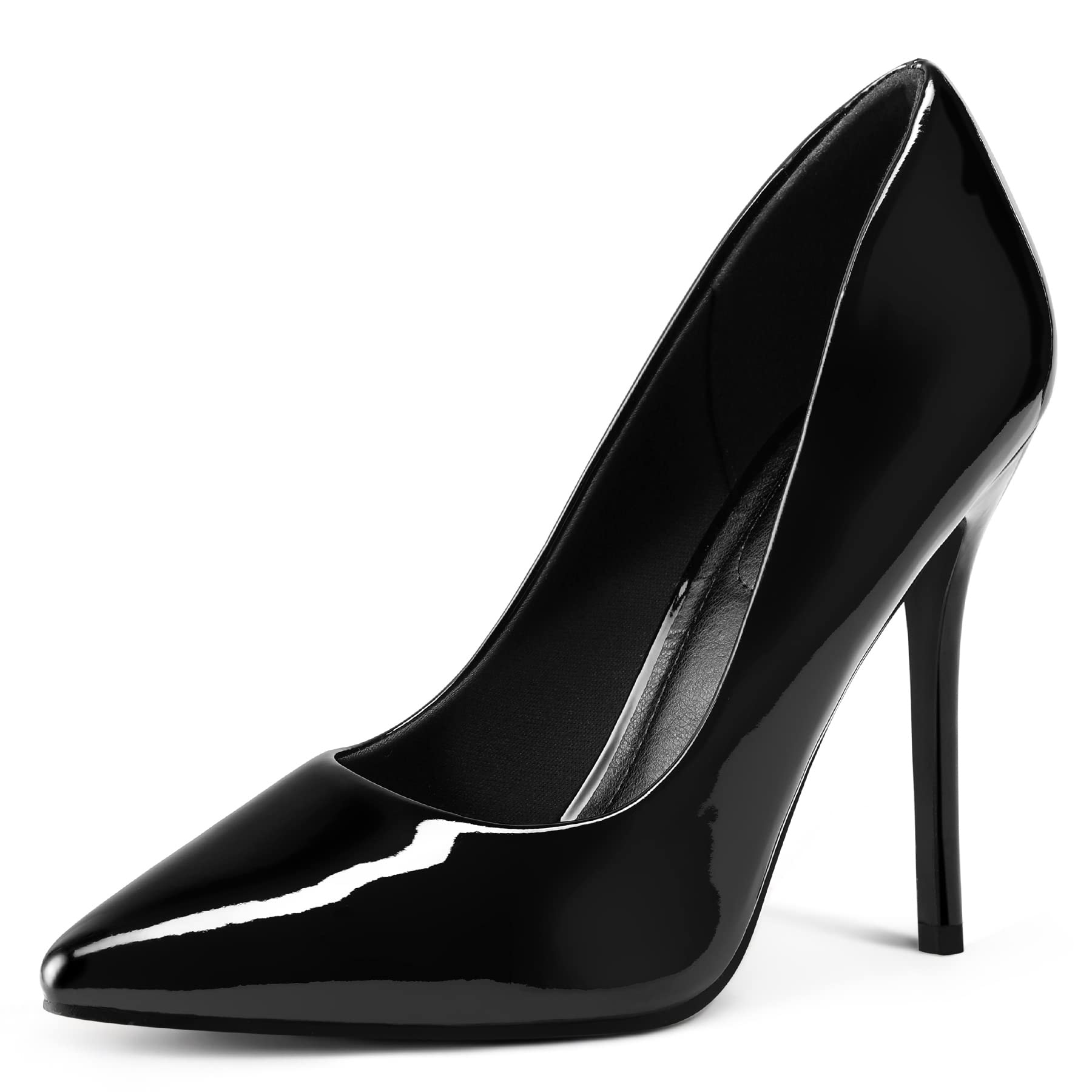 Women's 4-Inch Stiletto Pumps – Pointed Toe Dress & Wedding Heels