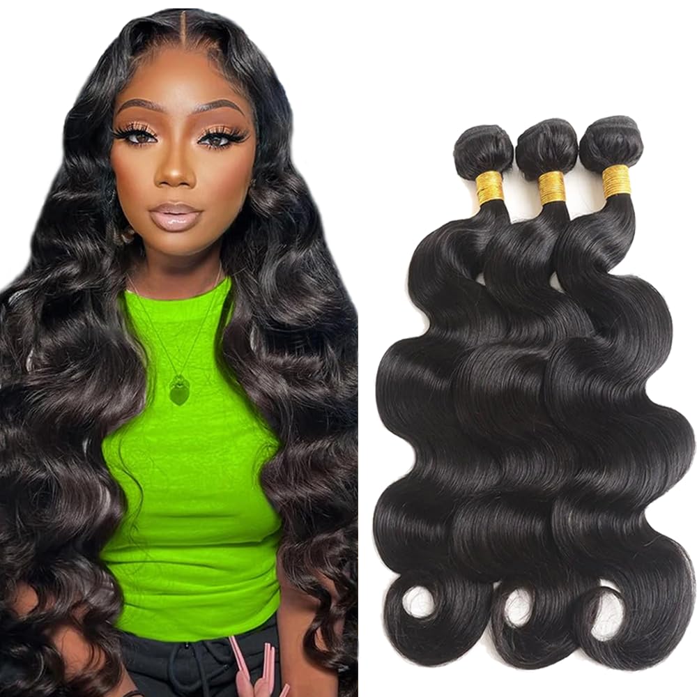 YOUNGHANN Brazilian P4/613 Body Wave Human Hair Bundles – Highlight Blonde Virgin Hair