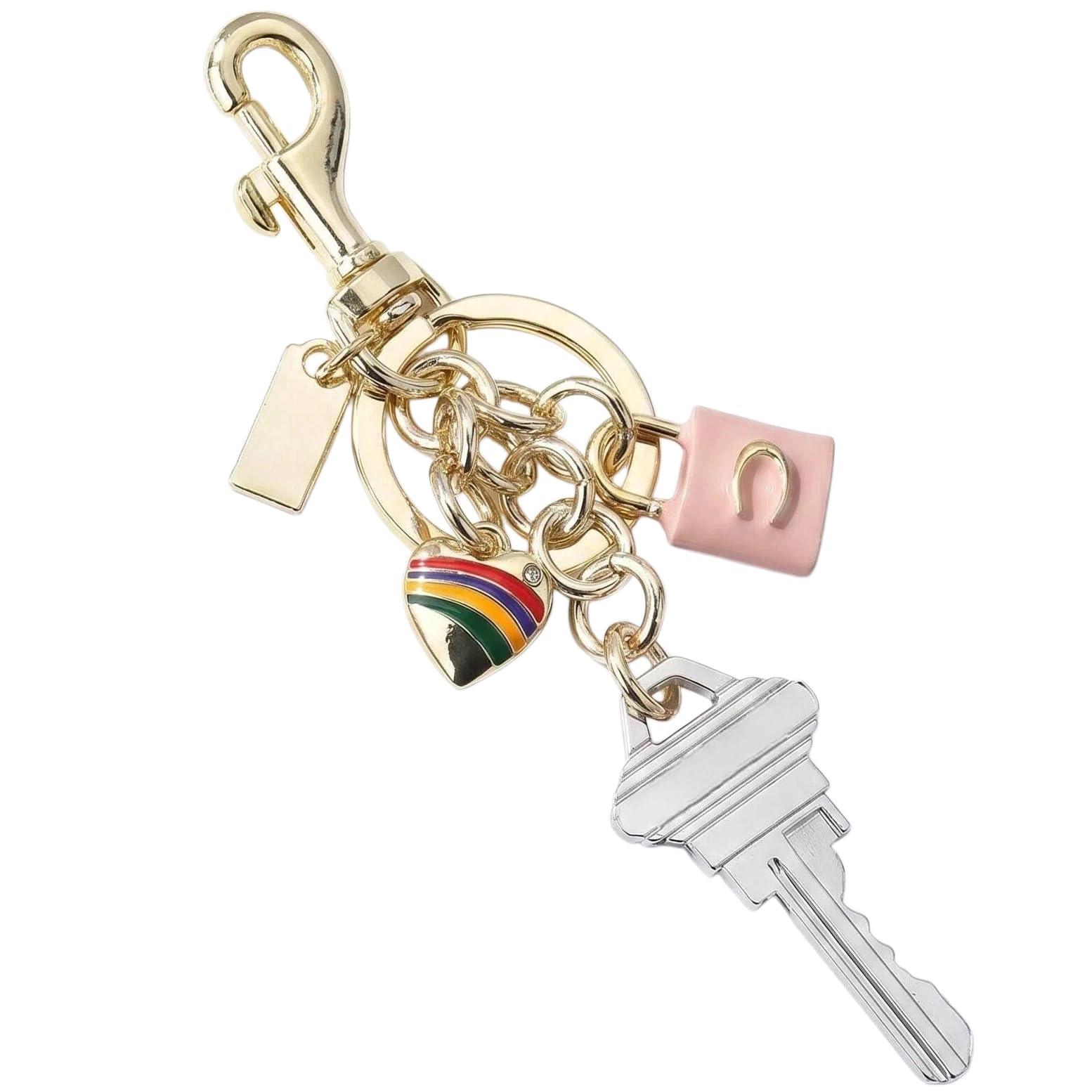 Gold Purse Chain Bag Charm for Women