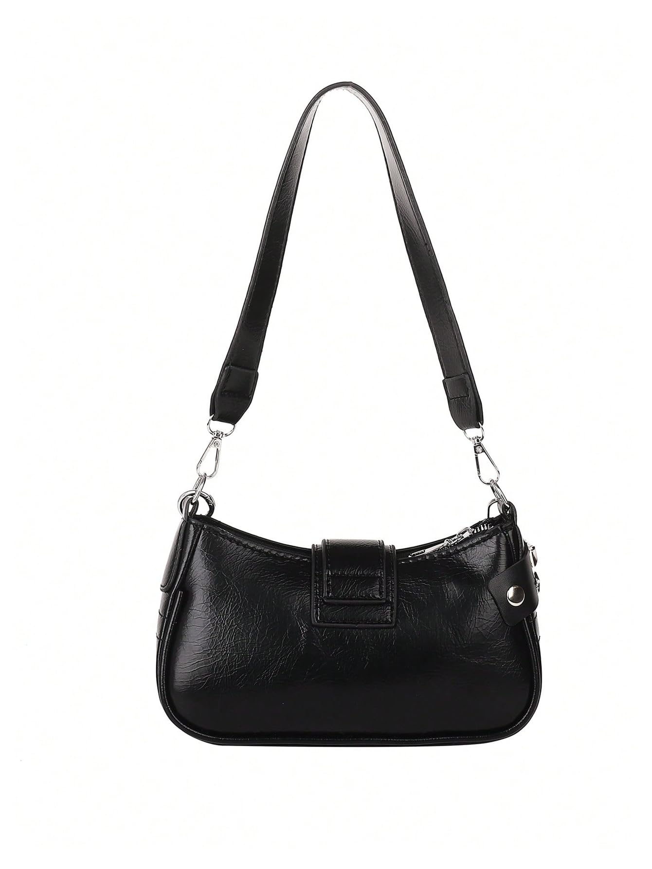 Verdusa Women's Y2K Star Mini Chain Hobo Bag | PU Leather Shoulder Purse | 21 Colors