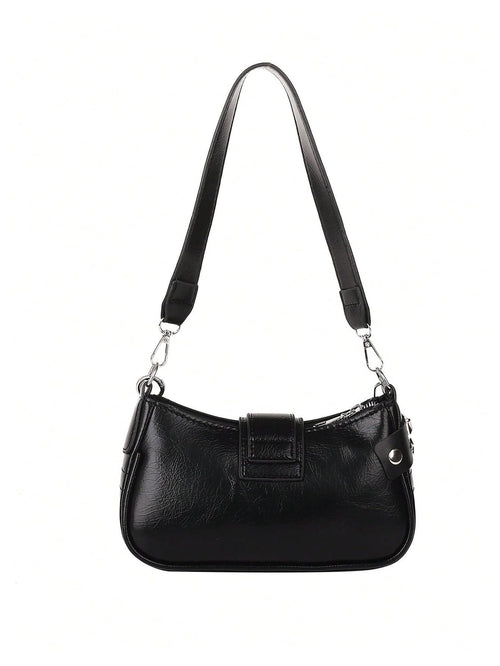 Verdusa Women's Y2K Star Mini Chain Hobo Bag | PU Leather Shoulder Purse | 21 Colors