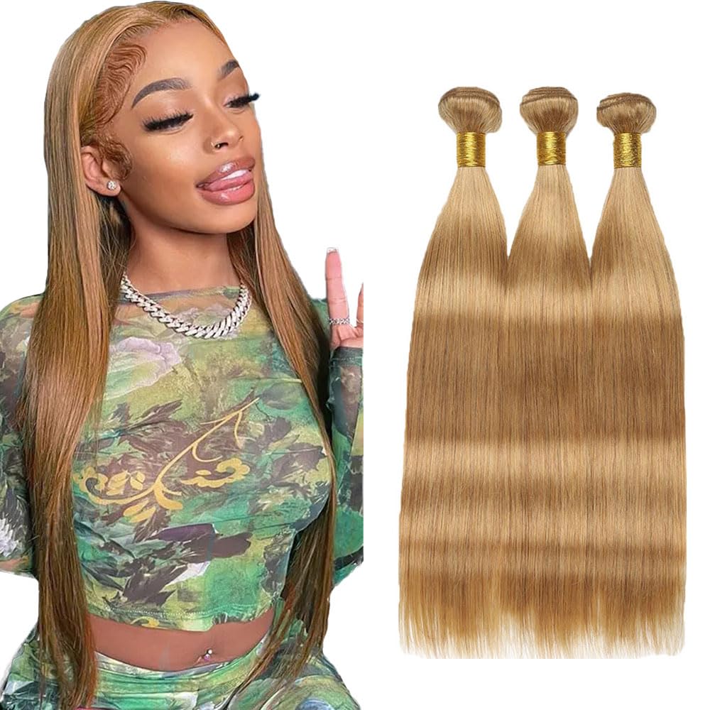 YOUNGHANN Brazilian P4/613 Body Wave Human Hair Bundles – Highlight Blonde Virgin Hair