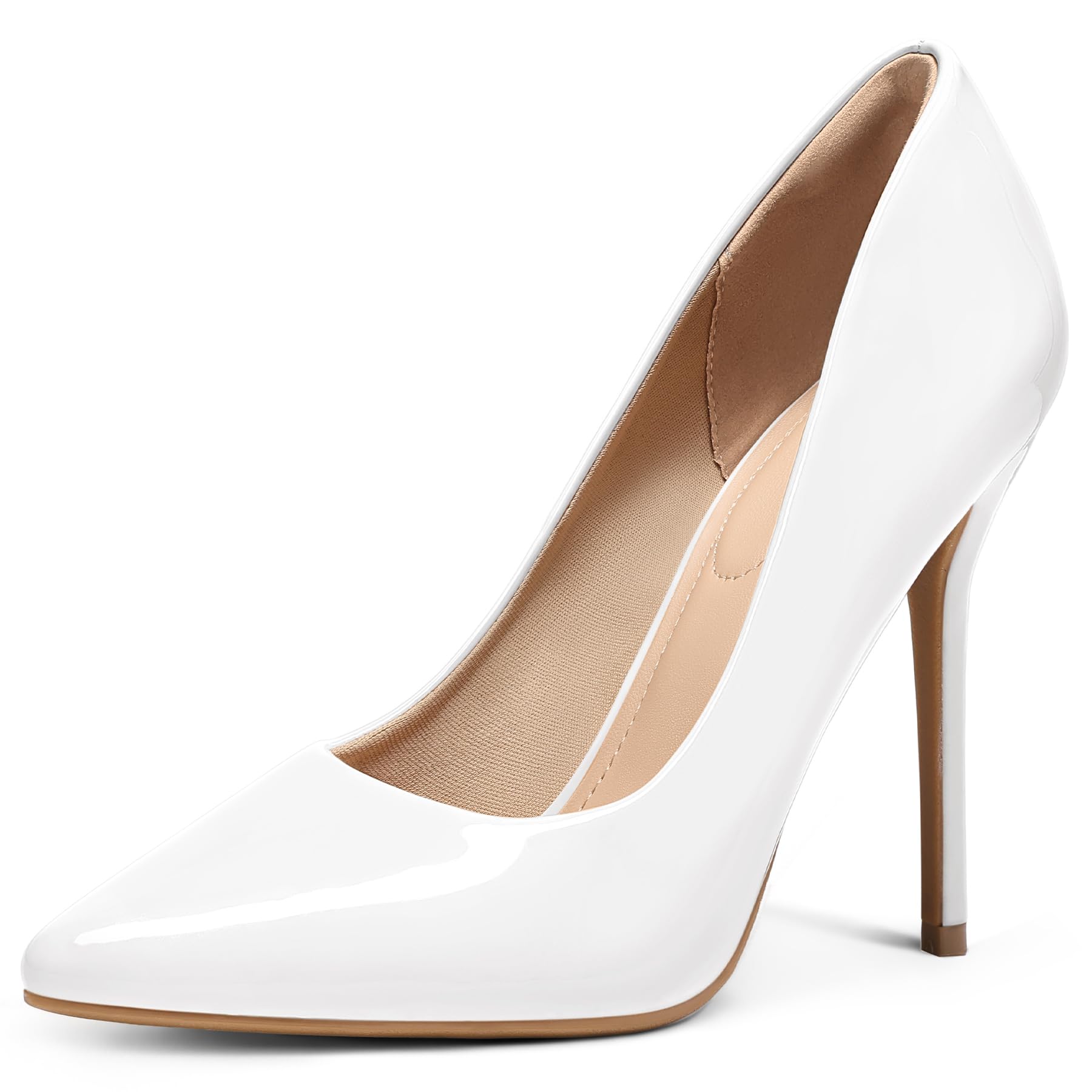 Women's 4-Inch Stiletto Pumps – Pointed Toe Dress & Wedding Heels