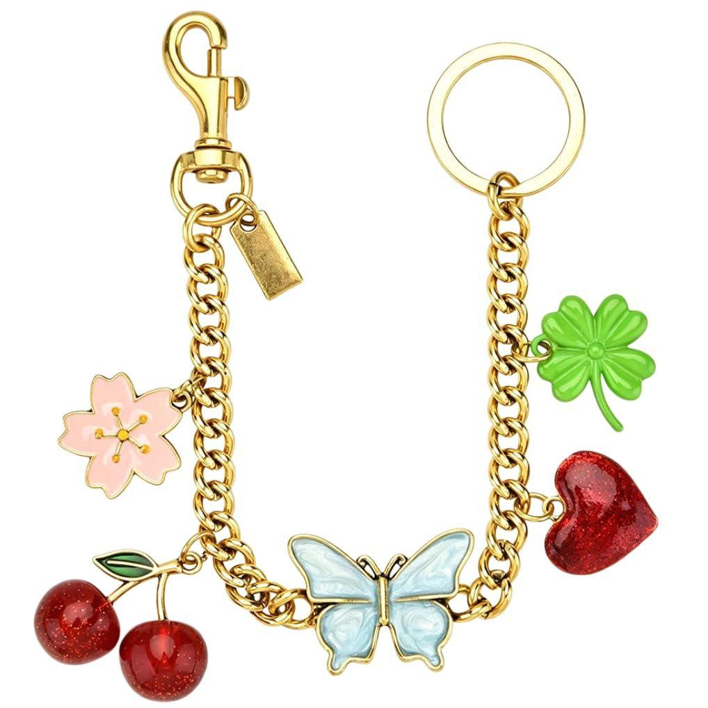 Gold Purse Chain Bag Charm for Women