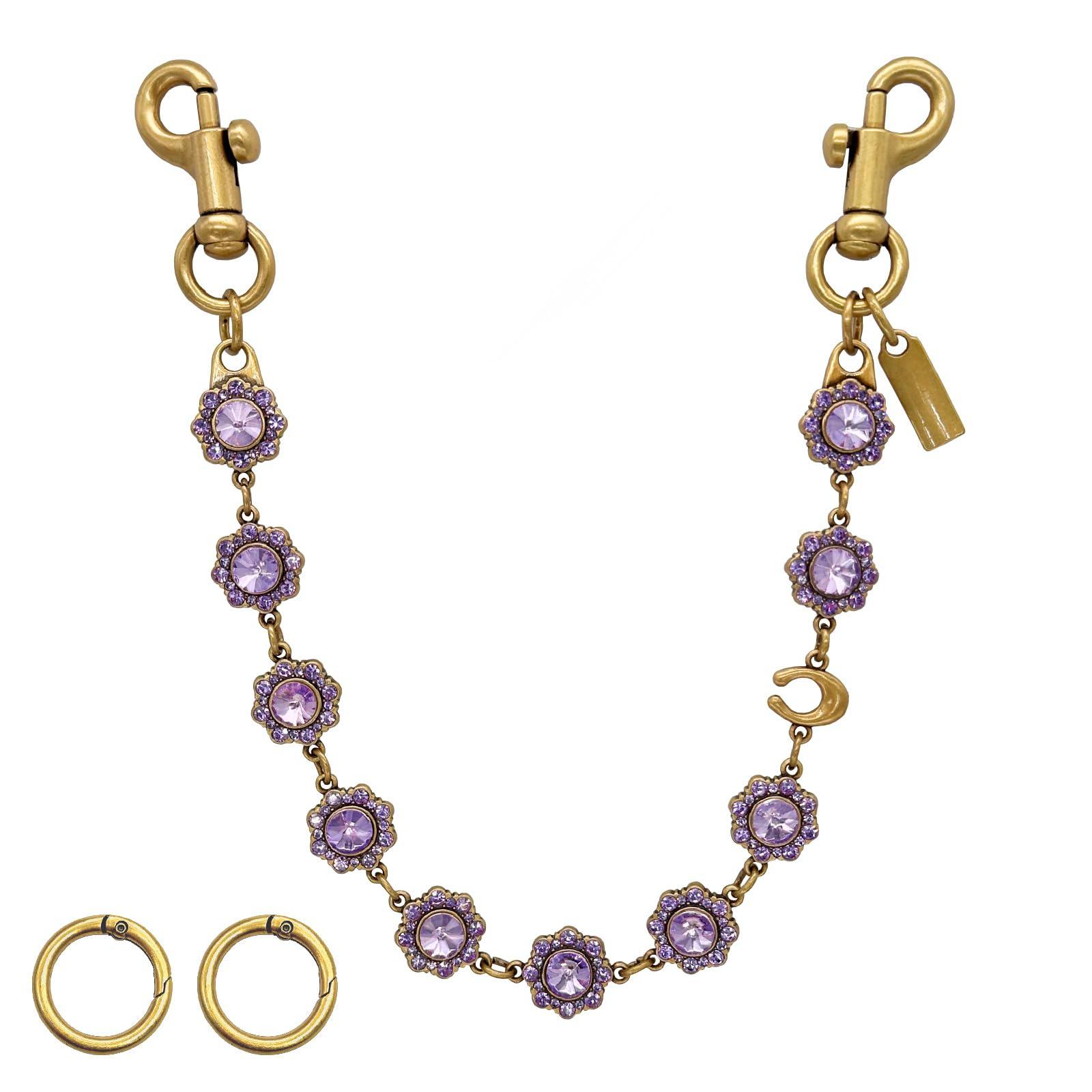 Gold Purse Chain Bag Charm for Women