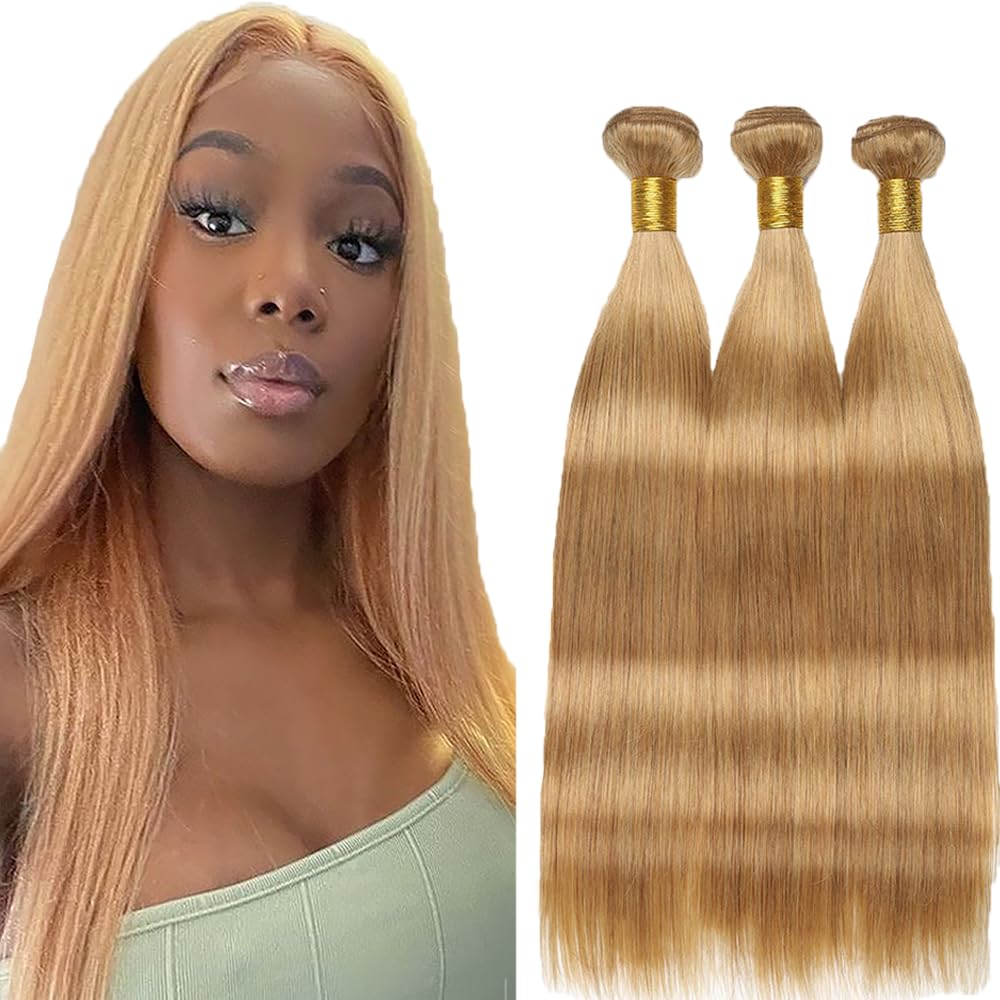 YOUNGHANN Brazilian P4/613 Body Wave Human Hair Bundles – Highlight Blonde Virgin Hair