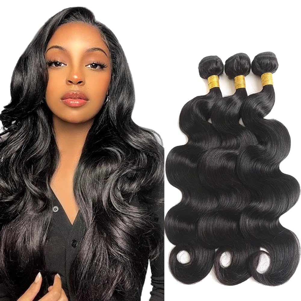 YOUNGHANN Brazilian P4/613 Body Wave Human Hair Bundles – Highlight Blonde Virgin Hair