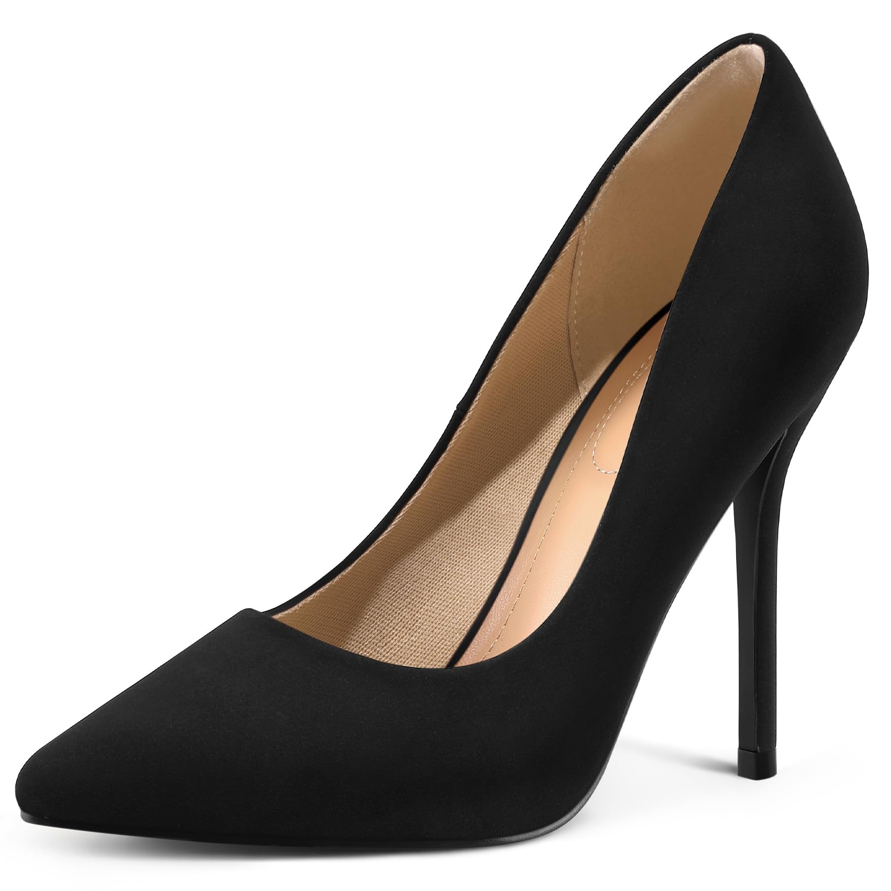 Women's 4-Inch Stiletto Pumps – Pointed Toe Dress & Wedding Heels