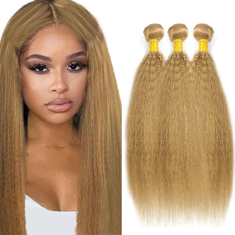 YOUNGHANN Brazilian P4/613 Body Wave Human Hair Bundles – Highlight Blonde Virgin Hair