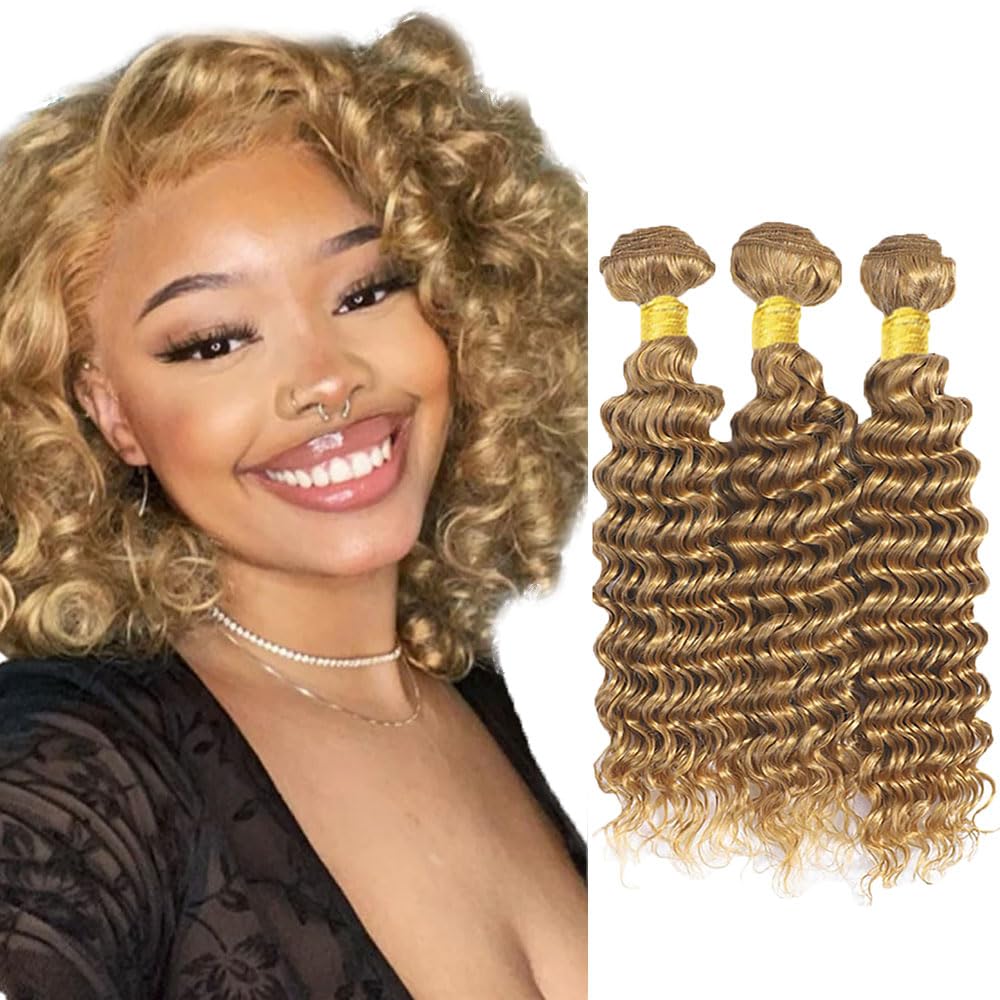YOUNGHANN Brazilian P4/613 Body Wave Human Hair Bundles – Highlight Blonde Virgin Hair