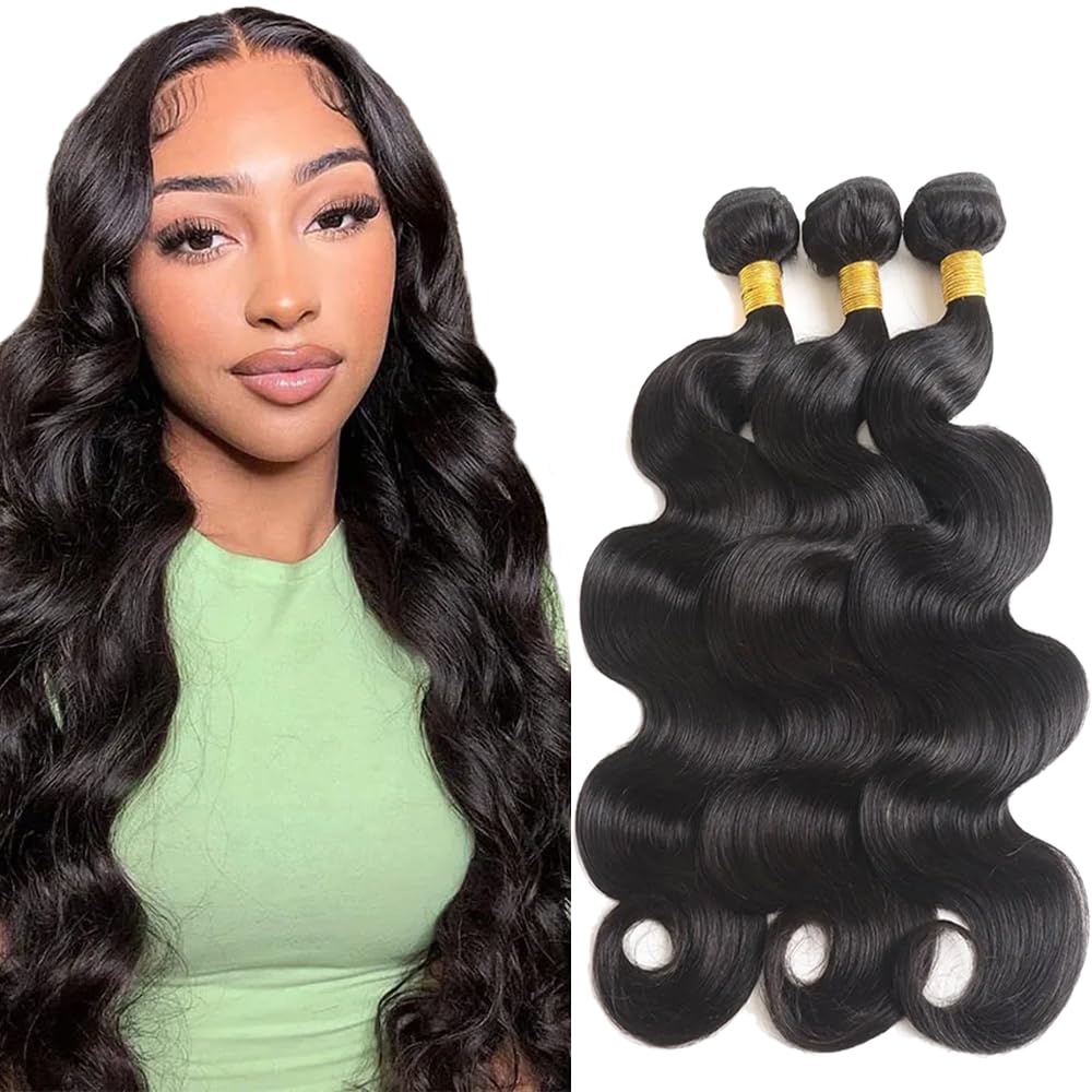 YOUNGHANN Brazilian P4/613 Body Wave Human Hair Bundles – Highlight Blonde Virgin Hair