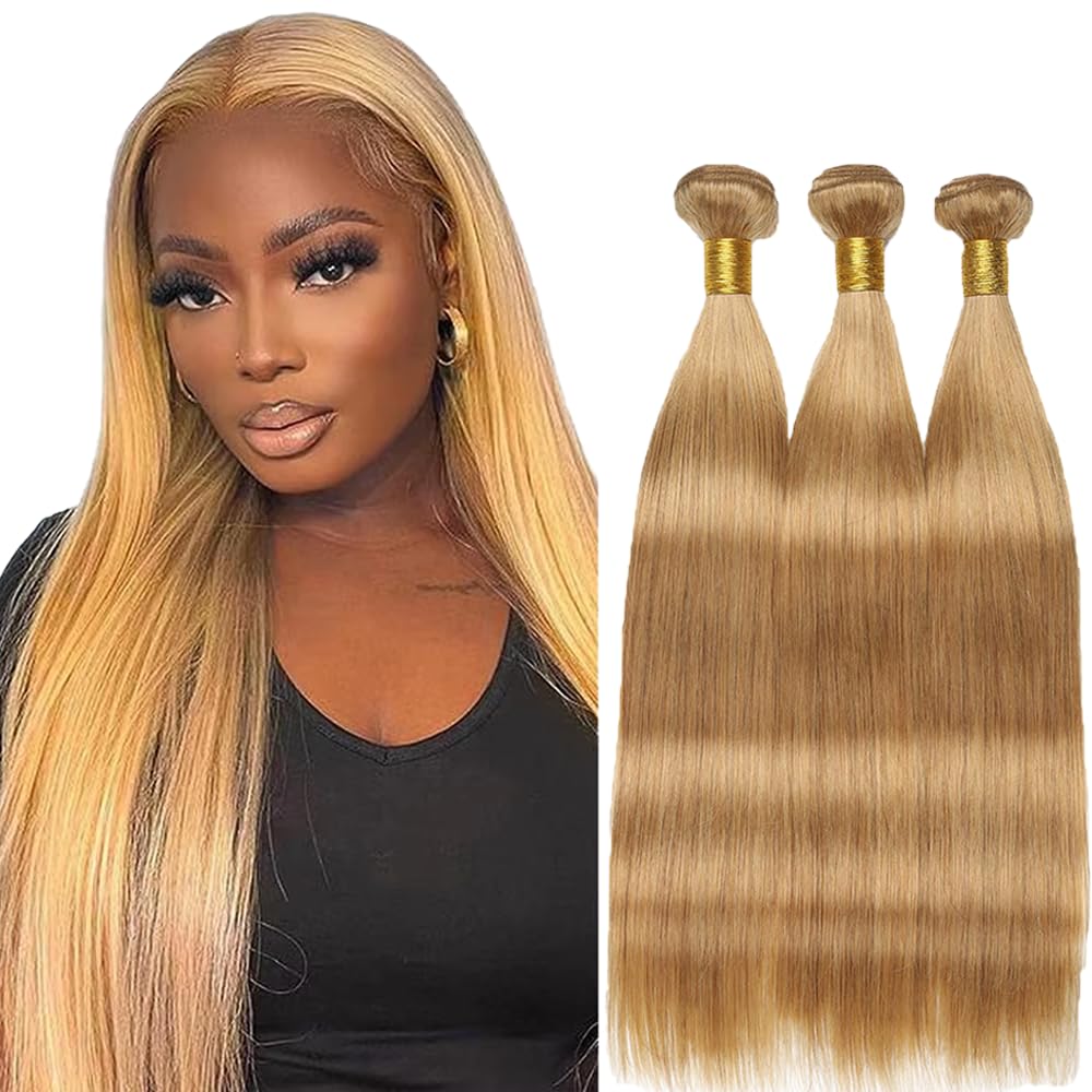 YOUNGHANN Brazilian P4/613 Body Wave Human Hair Bundles – Highlight Blonde Virgin Hair